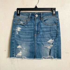 American Eagle Hi-Rise Mini Skirt For Womens